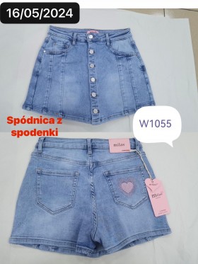 spodenki jeansy