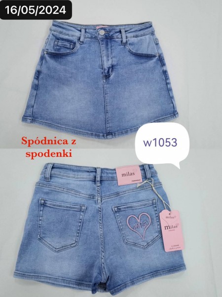 spodenki jeansy