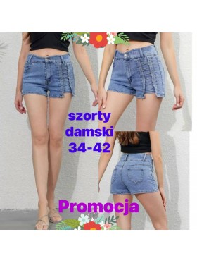 spodenki jeansy