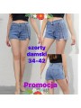 spodenki jeansy