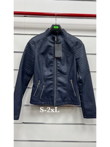 płaszcz skórzany Damski