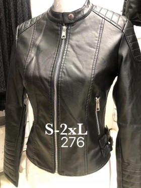 płaszcz skórzany Damski