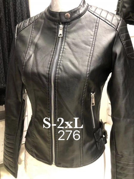 płaszcz skórzany Damski