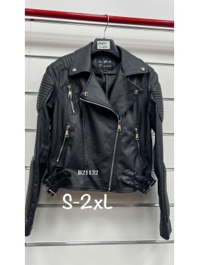 płaszcz skórzany Damski