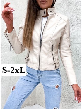 płaszcz skórzany Damski