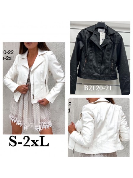 płaszcz skórzany Damski