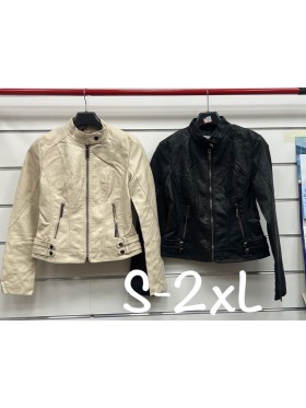 płaszcz skórzany Damski