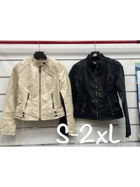 płaszcz skórzany Damski