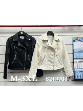 płaszcz skórzany Damski